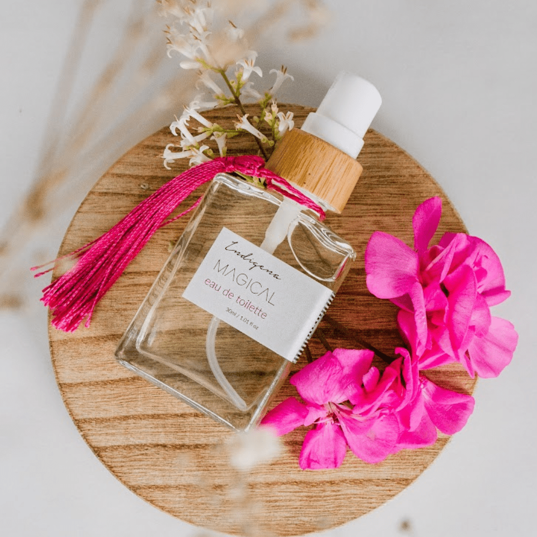 Island Skincare Perfume Aurora Magical, a sweet cotton candy and floral aroma