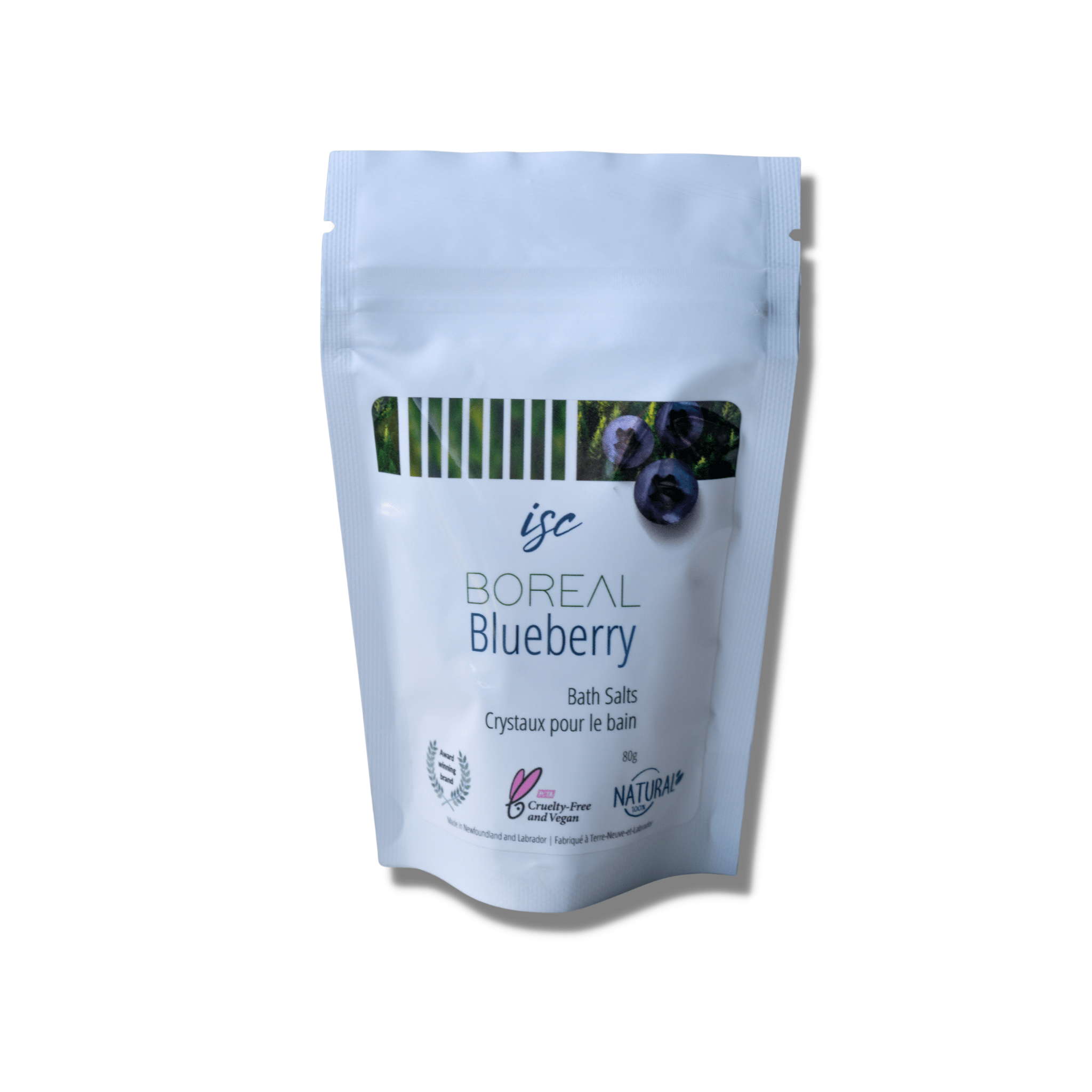 Blueberry Bath Salts, the benefits of blueberry for skin are reduced redness with continued use.